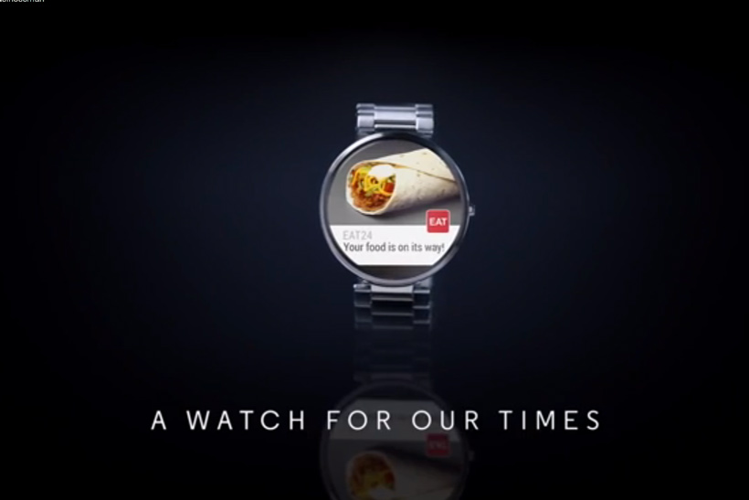 Moto 360 "A Watch for Our Times" by Droga5.