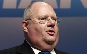 Communities secretary Eric Pickles