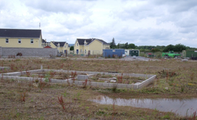 Ballyhooly, County Cork: housebuilding came to an abrupt halt with the end of the country's economic boom