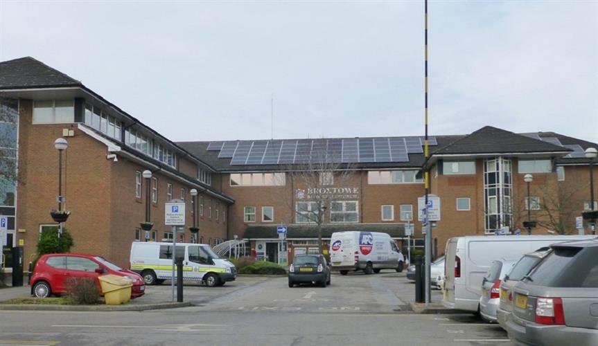 Broxtowe Council offices in Nottinghamshire. © Copyright David Lally under Creative Commons Licence, Geograph.org.uk