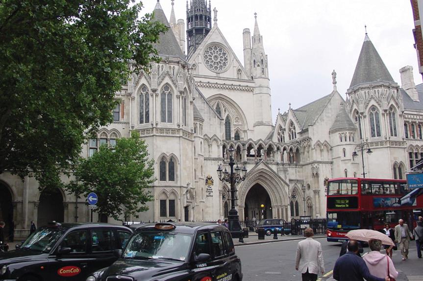 London's Royal Courts of Justice