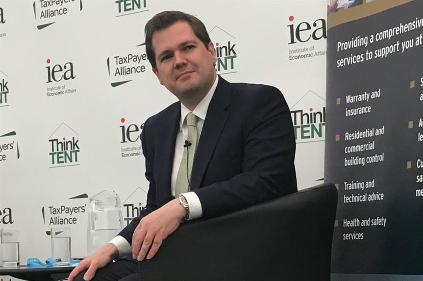 Housing secretary Robert Jenrick