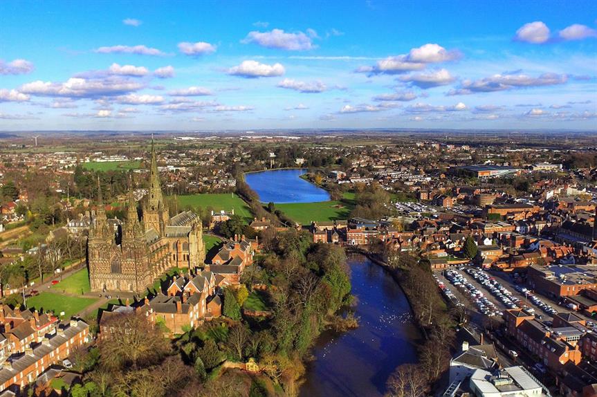 Lichfield, Staffordshire. Pic: Getty Images