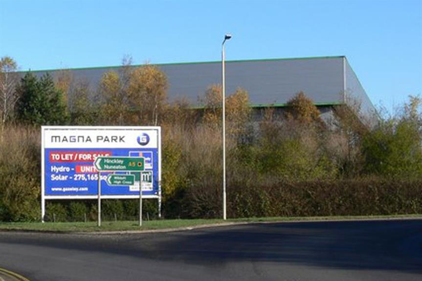 Magna Park: extension approved this year