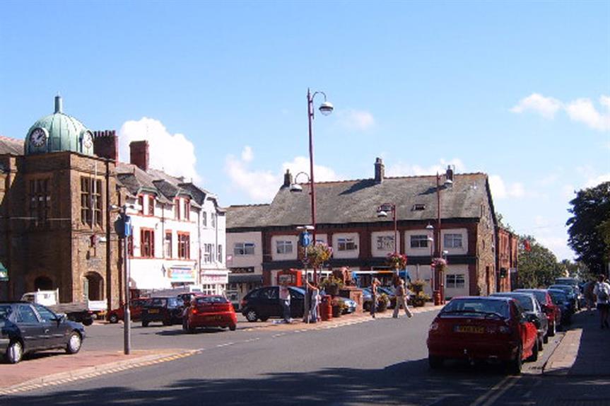 Millom Market Square (pic SIMON PHILLIPS, Geograph)