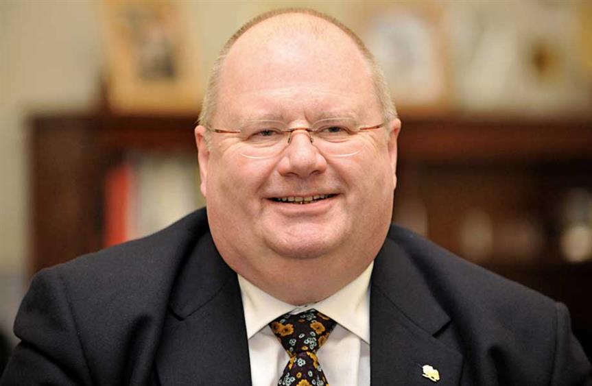 Communities secretary Eric Pickles