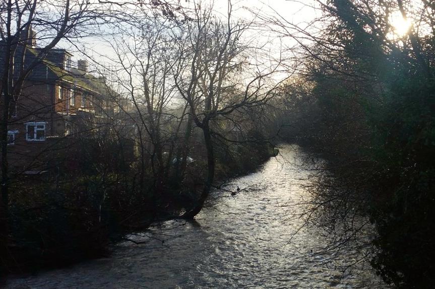 The River Wallington in Fareham - image: Dominic Lockyer / Flickr (CC BY 2.0)