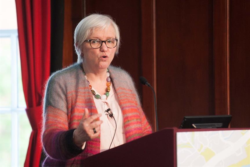 Bridget Rosewell speaking at today's National Planning Summit. Pic: Nathan Clarke