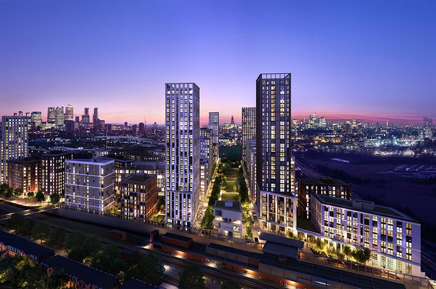 TwelveTrees Park in Newham, east London