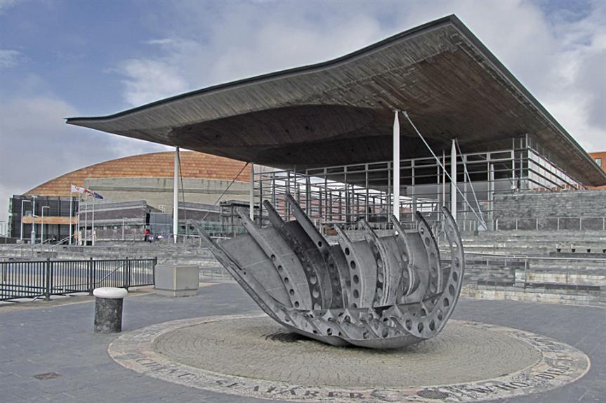 Welsh National Assembly. Image: Flickr / Andrew Gustar