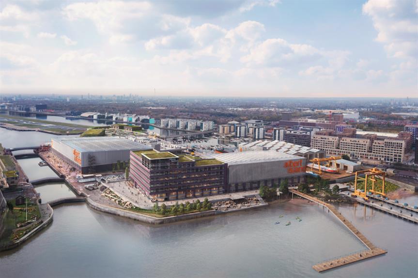 The proposed development on Albert Island (Pic: Avison Young)