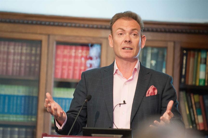 Andy Foster, business development director at consultancy Capita, speaking earlier today