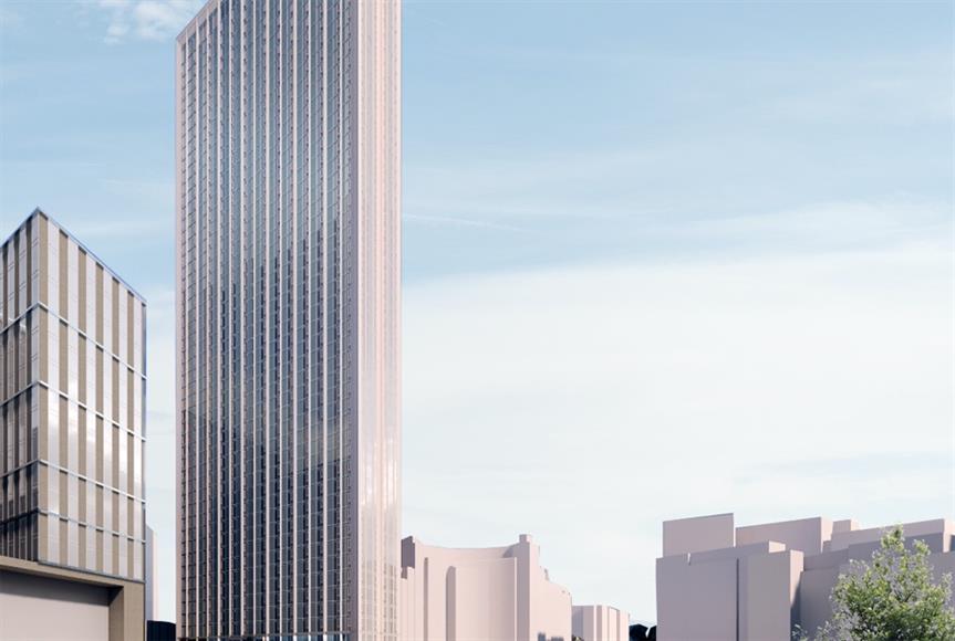 Birmingham tower approved. Image by Court Collaboration