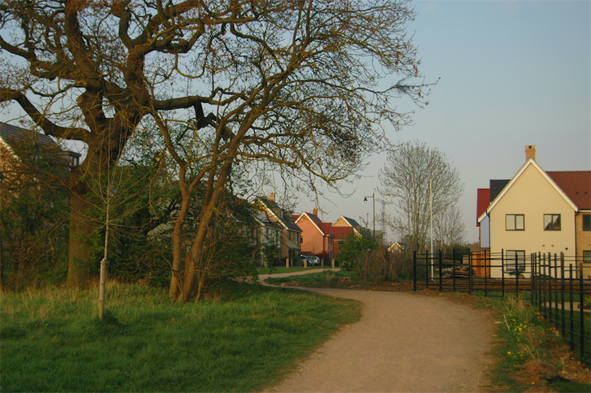 The village of Cambourne in Cambridgeshire: site of proposed new rail station (Pic: Getty)