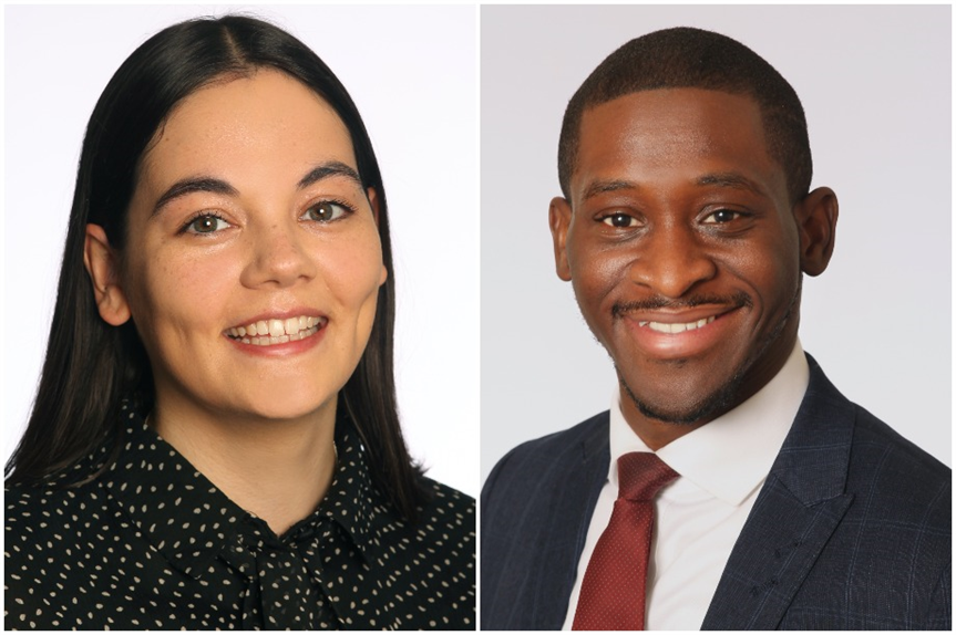 Lauren Manoharan and Daniel Wilson (Pics: hgh Consulting)