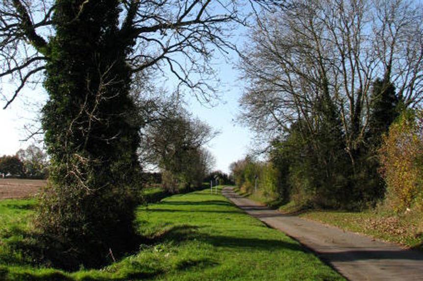 Countryside between Dereham and Fakenham (pic: Evelyn Simak via Geograph)