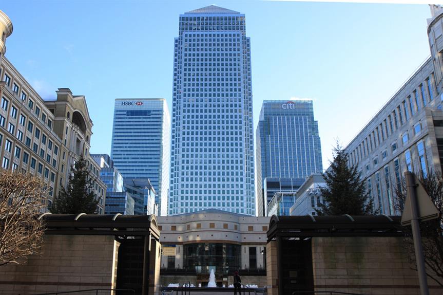 London's Canary Wharf