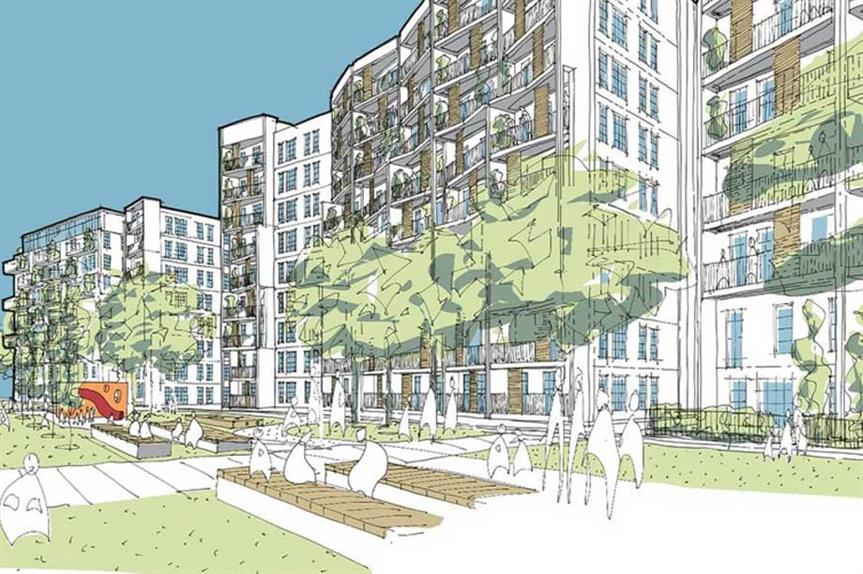 A visualisation of the finished Eastgate Quarter scheme (pic: InfraRed)
