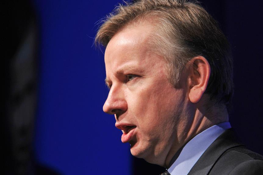 Environment secretary Michael Gove