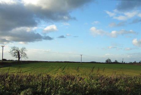 Green belt land: total area across England falls by 0.2 per cent. Image by Carl Spencer. Flickr