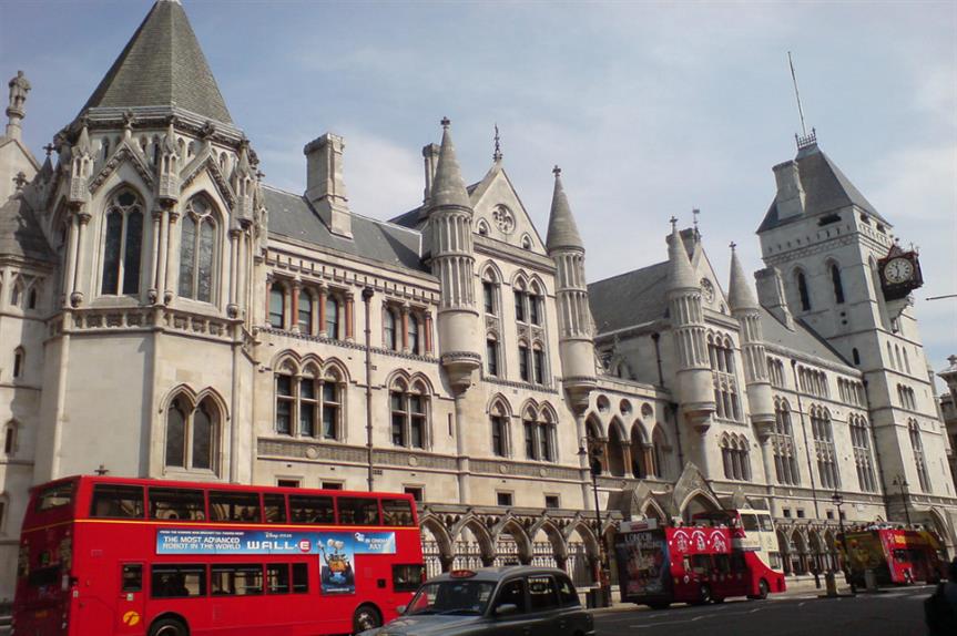 London's Royal Courts of Justice