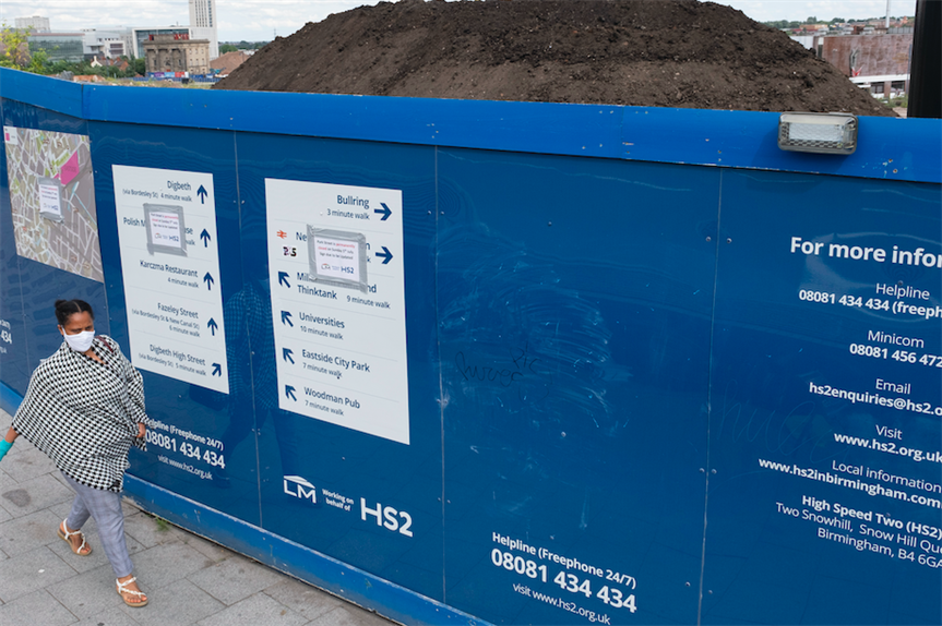 Site for the HS2 mainline station at Curzon Street in Birmingham (Pic: Getty)