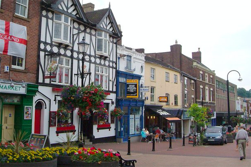 The Ironmarket, Newcastle-Under-Lyme by Derek Harper (CC BY-SA 2.0)