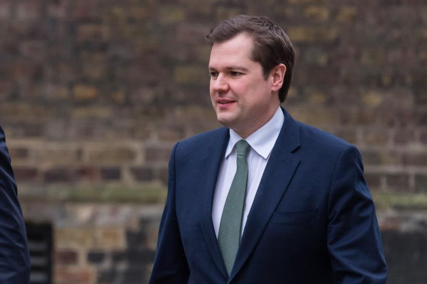 Jenrick arriving in Downing Street this week (Pic: Getty)