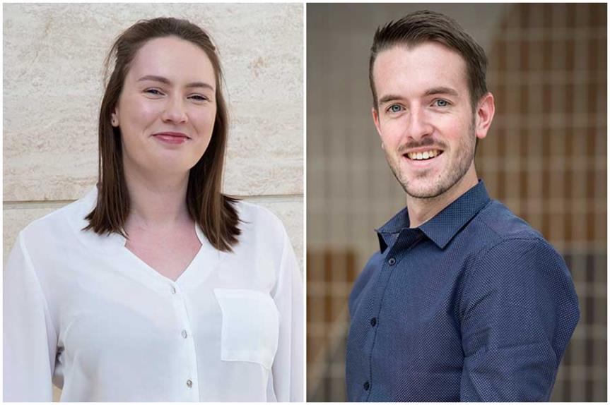 Victoria Owen and Matthew Hewitt (Pic: David Locke Associates)