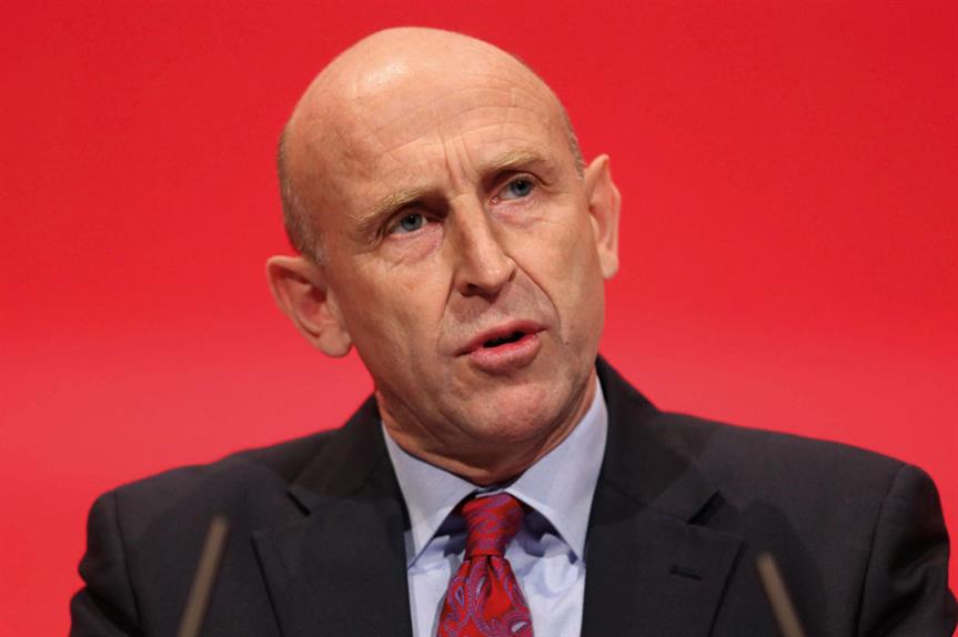 Shadow housing secretary John Healey
