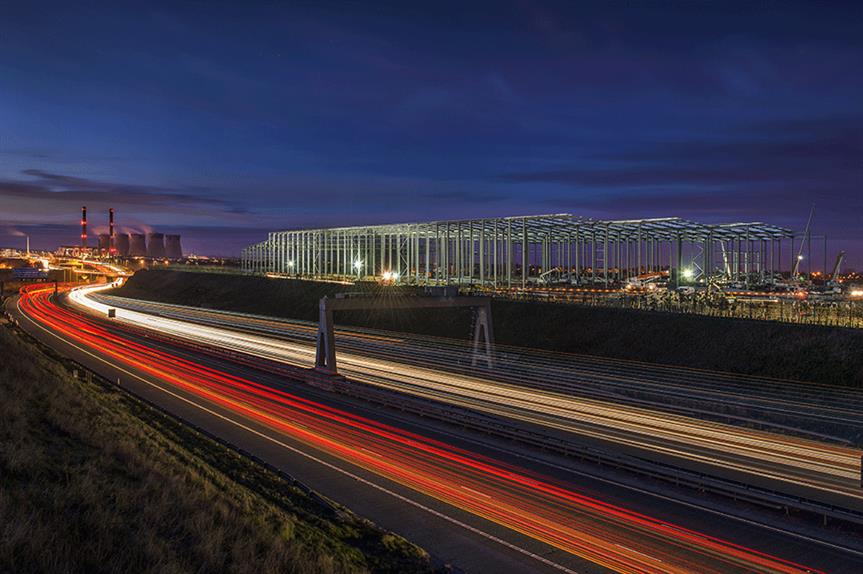 Logistics: the Crosspoint 33 scheme being built by Caddick in Wakefield