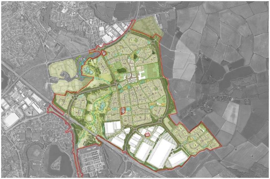 Housebuilder submits plans for 4,600-home Milton Keynes urban extension  Planning Resource