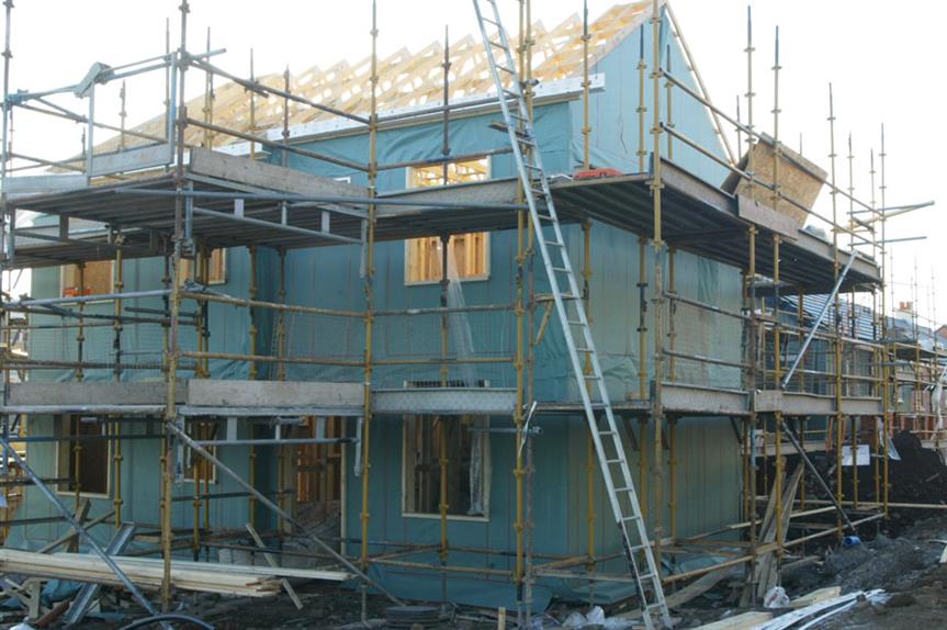 New homes: 38 per cent of councils are likely to face a sanction under the government’s housing delivery test