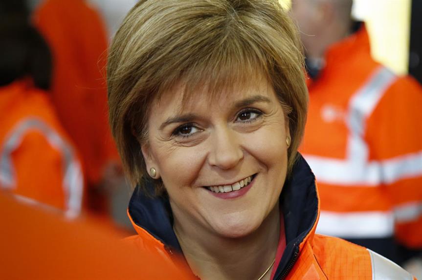 Scottish First Minister Nicola Sturgeon