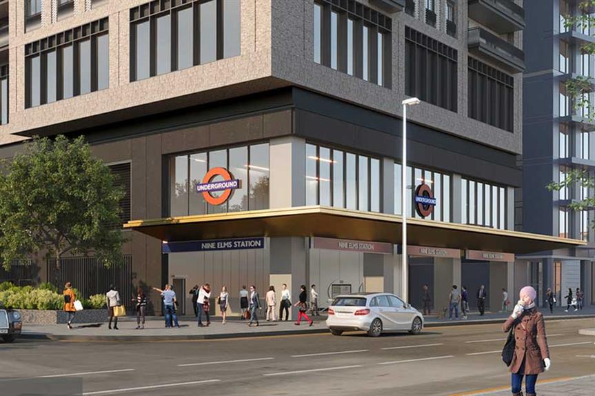 A visualisation of the finished scheme. Image: Connected Living London (Nine Elms) Ltd