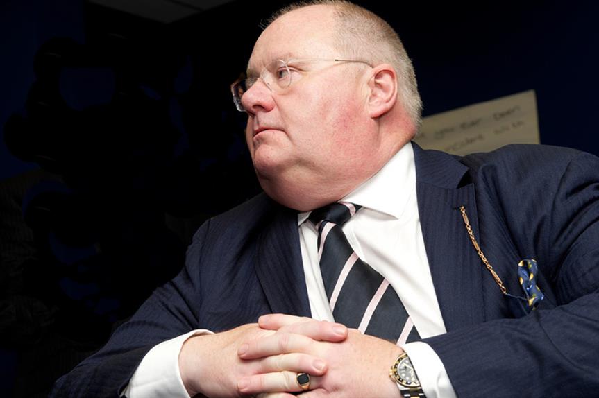Communities secretary Eric Pickles