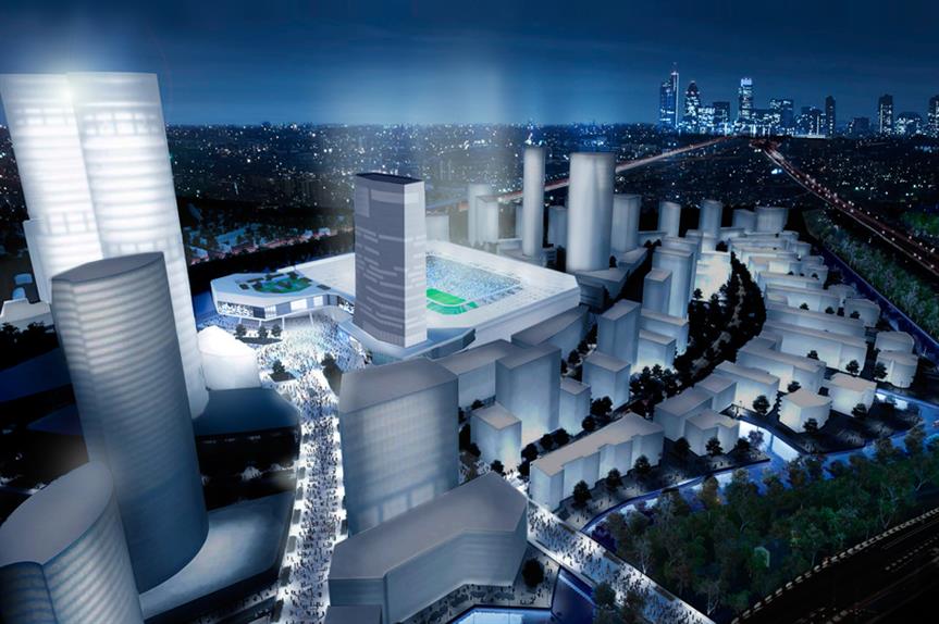 Proposed QPR stadium: plans are at heart of Old Oak Common regeneration area