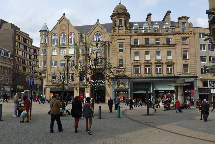 Sheffield city centre. Image by Monika, Flickr