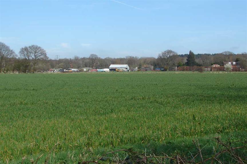 Land within the site allocation (cc-by-sa/2.0 - © Alan Hunt - geograph.org.uk/p/3913695)