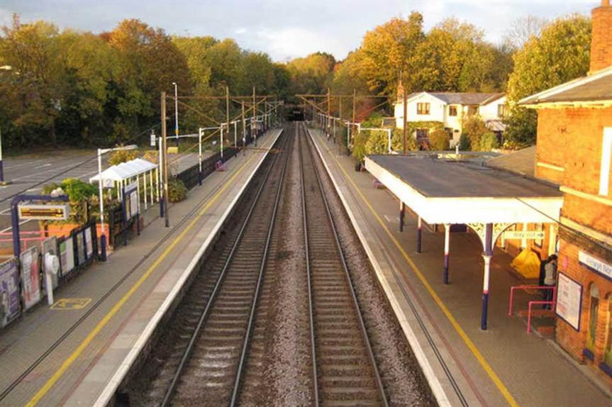 Welwyn North railway station at Digswell (Pic: cc-by-sa/2.0 - © Nigel Cox - geograph.org.uk/p/1555903)