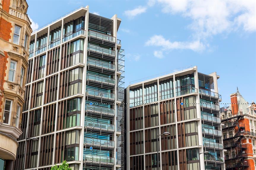 Victorian architecture and modern flats in Knightsbridge (Pic: Getty)