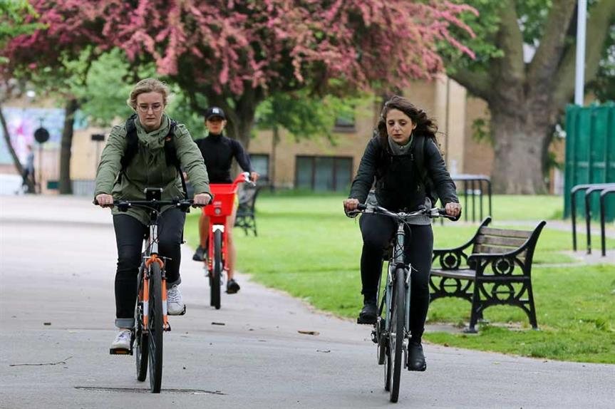 Cycling: Report argues car dominance is result of male-orientated processes (pic: Getty)