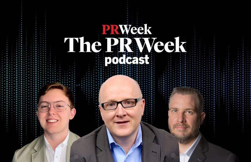 The PR Week podcast featuring Dominic Carr