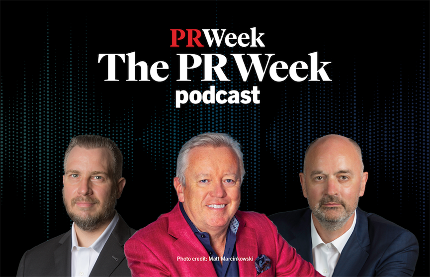 The PR Week podcast featuring John Saunders