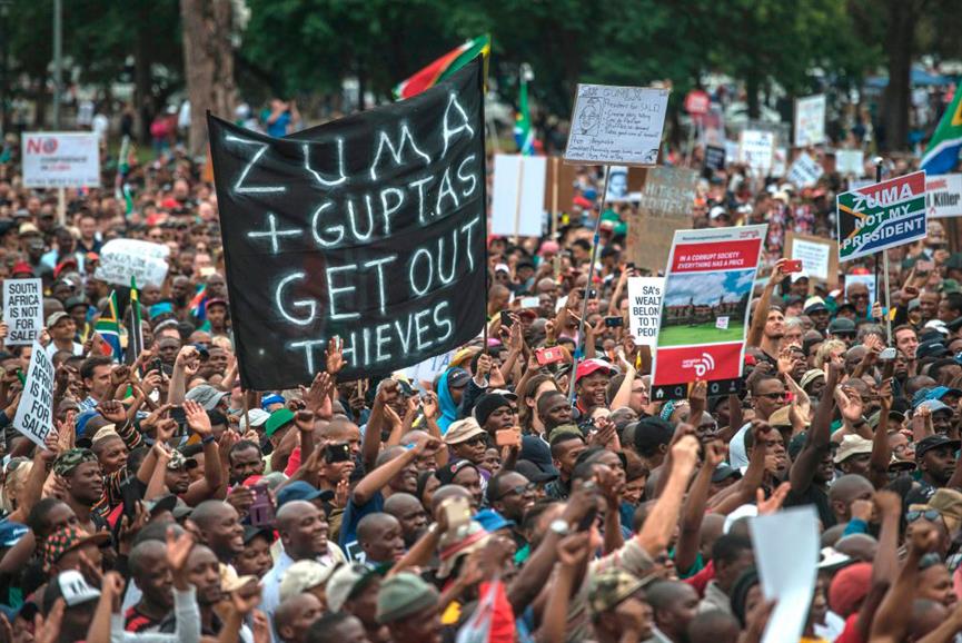 Protest in South Africa