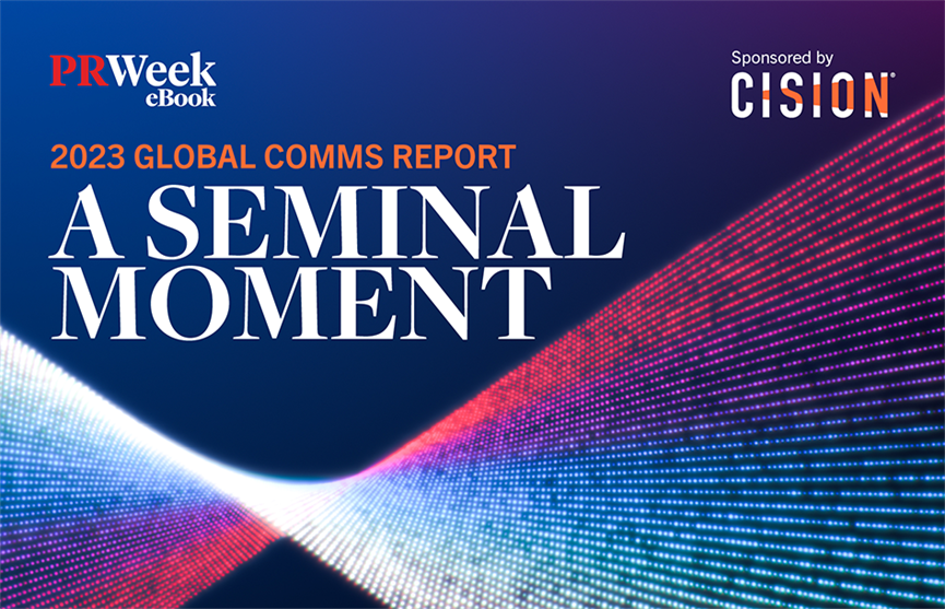 Cision sponsored content wordmark reading "A Seminal Moment"