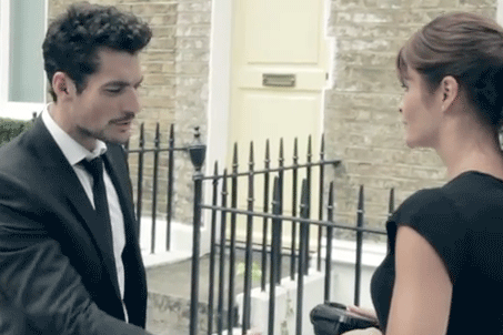 Dolce & Gabbana's David Gandy and Helena Christensen star in W London short film
