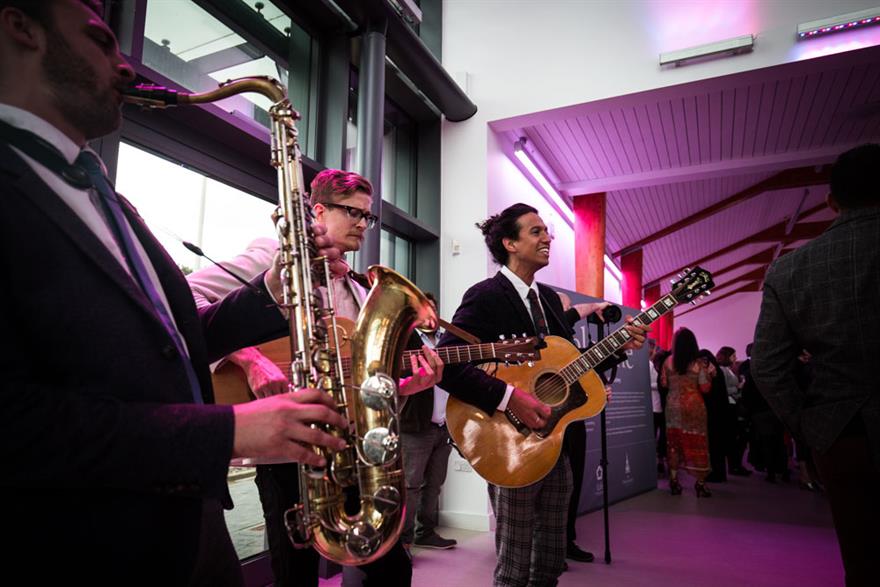Wandering Hands were a crowd pleaser at C&IT's 2017 Agency Forum in Manchester