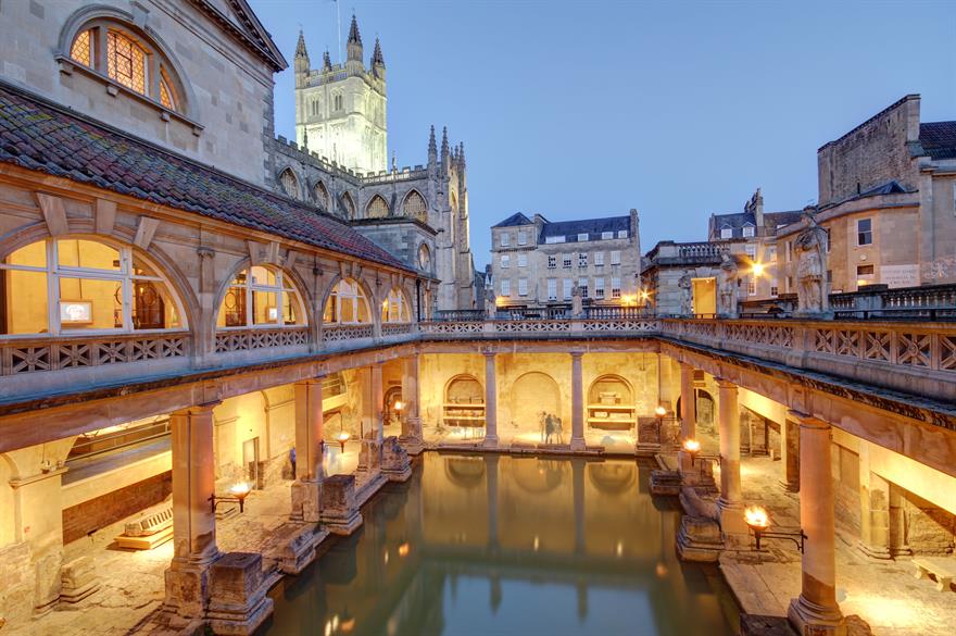 The Roman Baths in Bath (Image credit: iStock)