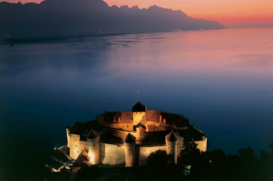 Chateau de Chillon, Lausanne, Switzerland